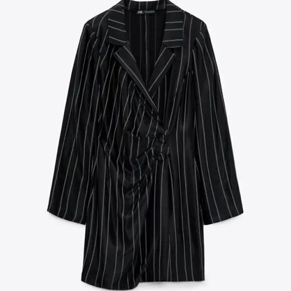 ZARA STRIPED BLAZER DRESS SPECIAL EDITION - Picture 2 of 9